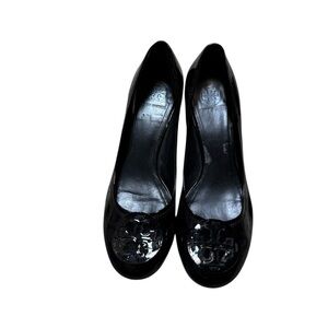 Tory Burch Black Patent Heels